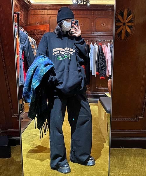 MASONPRINCE(メイソンプリンス)の「スウェットカットソー(スウェット・メンズ・オレンジ・M)」の3枚目の写真