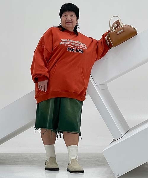 MASONPRINCE(メイソンプリンス)の「スウェットカットソー(スウェット・メンズ・オレンジ・M)」の7枚目の写真