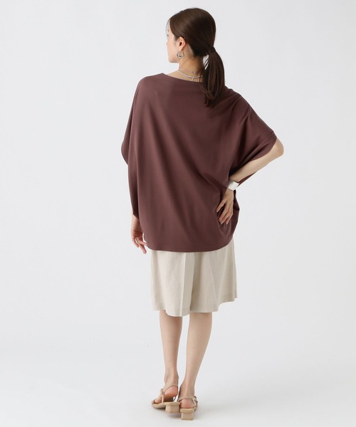 Elura(エルーラ)の「ドレスアップバルーンプルオーバー / 494673(Tシャツ/カットソー・レディース・ブラック/ブラウン/ホワイト/ネイビー・FREE)」の13枚目の写真