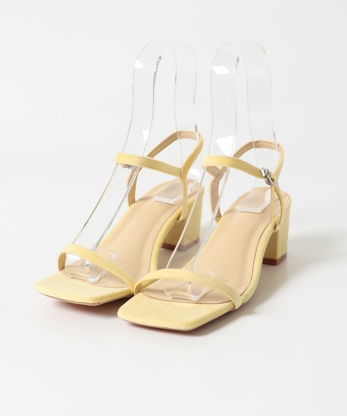 KBF（ケイビーエフ）の「スリムストラップサンダル（サンダル・レディース・ネイビー/イエロー・36/37/38）」の15枚目の写真