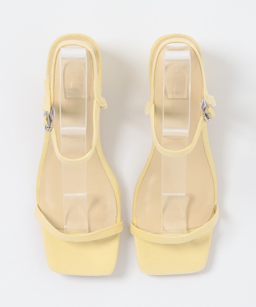 KBF（ケイビーエフ）の「スリムストラップサンダル（サンダル・レディース・ネイビー/イエロー・36/37/38）」の16枚目の写真