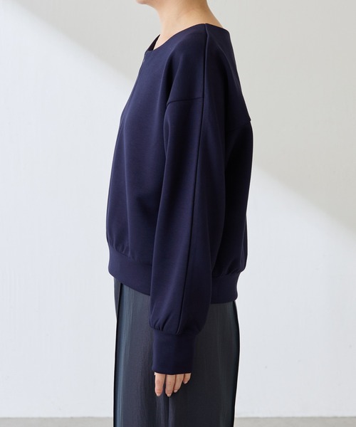 COLLAGE GALLARDAGALANTE(コラージュガリャルダガランテ)の「フロントZIPロンT/WEB限定(Tシャツ/カットソー・レディース・オフホワイト/グレー/ネイビー・FREE)」の9枚目の写真