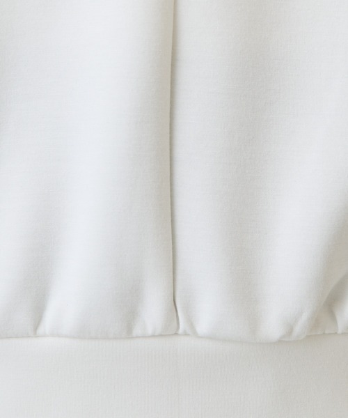 COLLAGE GALLARDAGALANTE(コラージュガリャルダガランテ)の「フロントZIPロンT/WEB限定(Tシャツ/カットソー・レディース・オフホワイト/グレー/ネイビー・FREE)」の13枚目の写真