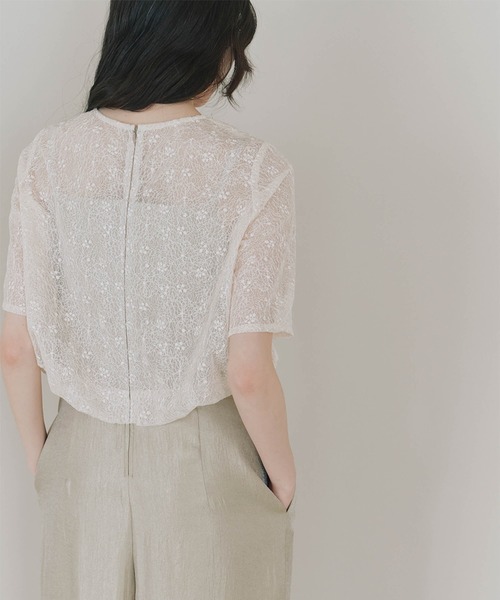 kaene（カエン）の「バルーンデザインミックスパンツドレス（つなぎ/オールインワン・レディース・ベージュ/ブラック・M/S）」の12枚目の写真