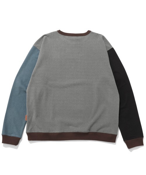 KRIFF MAYER（クリフメイヤー）の「【ストレッチ】もちのびロゴロンT（Tシャツ/カットソー・メンズ・グレー/ダークブルー/レッド/ダークブラウン/ナチュラル/ブラック/カラフル・LARGE/MEDIUM/X-LARGE）」の12枚目の写真