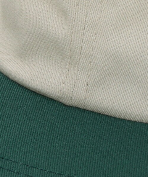 Steven Alan（スティーブンアラン）の「＜COOPERSTOWN BALL CAP＞ 2TONE CAP/キャップ（キャップ・メンズ・ダークグリーン/ブラック・FREE）」の8枚目の写真