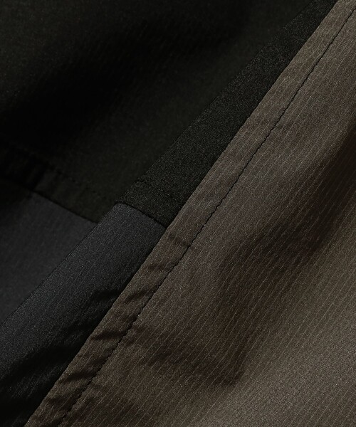 BEAMS（ビームス）の「ワイドフィット パッチワーク ロングスリーブTシャツ（Tシャツ/カットソー・メンズ・ライトグレー/ブラック・M/S/L/XL）」の14枚目の写真