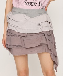 SLY（スライ）の「FRILL DRAPE SKORT フリル ドレープ スコート（スカート）」