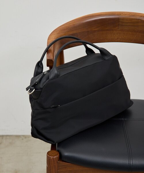 GALLARDAGALANTE（ガリャルダガランテ）の「【撥水加工】【2.718】ボストンバッグ（ボストンバッグ・レディース・ブラック/ベージュ・FREE）」の3枚目の写真