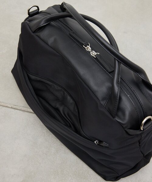 GALLARDAGALANTE（ガリャルダガランテ）の「【撥水加工】【2.718】ボストンバッグ（ボストンバッグ・レディース・ブラック/ベージュ・FREE）」の10枚目の写真