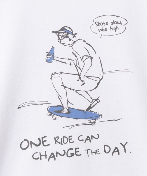 Mac-House（マックハウス）の「T-GRAPHICS ラインアート 7分袖Tシャツ（Tシャツ/カットソー・メンズ・パープル/ネイビー/ブラック/イエロー/ホワイト・S/XL/L/M）」の8枚目の写真