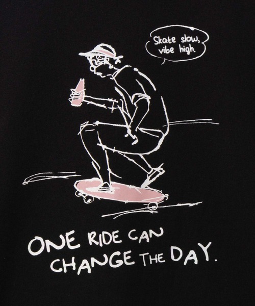 Mac-House（マックハウス）の「T-GRAPHICS ラインアート 7分袖Tシャツ（Tシャツ/カットソー・メンズ・パープル/ネイビー/ブラック/イエロー/ホワイト・S/XL/L/M）」の11枚目の写真