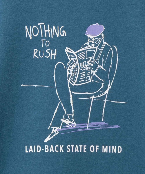 Mac-House（マックハウス）の「T-GRAPHICS ラインアート 7分袖Tシャツ（Tシャツ/カットソー・メンズ・パープル/ネイビー/ブラック/イエロー/ホワイト・S/XL/L/M）」の14枚目の写真