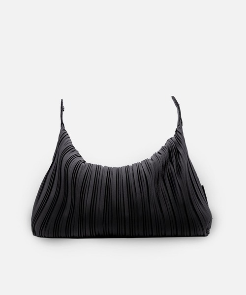 BLUEORB（ブルーオーブ）の「Cocoon bag ハンドバッグ プリーツバッグ（ハンドバッグ・レディース・ブラック/オリーブ/ベージュ・ONESIZE）」の11枚目の写真