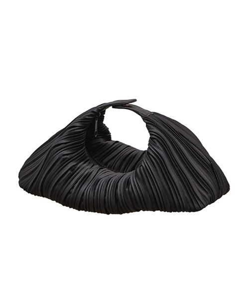 BLUEORB（ブルーオーブ）の「Cocoon bag ハンドバッグ プリーツバッグ（ハンドバッグ・レディース・ブラック/オリーブ/ベージュ・ONESIZE）」の18枚目の写真