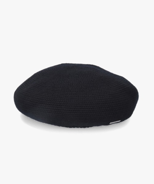 OVERRIDE(オーバーライド)の「OVERRIDE WASHABLE WOOL TAM BERET / オーバーライド(ハンチング/ベレー帽・メンズ・ブラック/グレー/ブルー・57~59cm)」の15枚目の写真