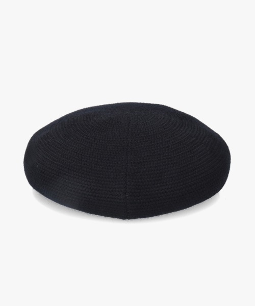 OVERRIDE(オーバーライド)の「OVERRIDE WASHABLE WOOL TAM BERET / オーバーライド(ハンチング/ベレー帽・メンズ・ブラック/グレー/ブルー・57~59cm)」の16枚目の写真