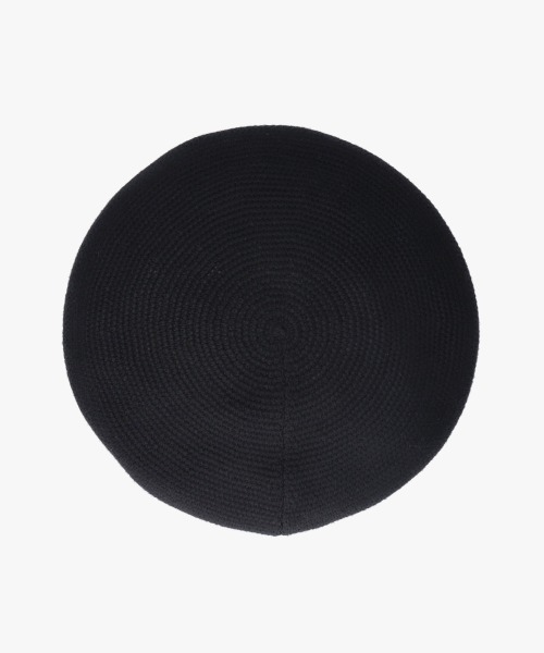 OVERRIDE(オーバーライド)の「OVERRIDE WASHABLE WOOL TAM BERET / オーバーライド(ハンチング/ベレー帽・メンズ・ブラック/グレー/ブルー・57~59cm)」の18枚目の写真