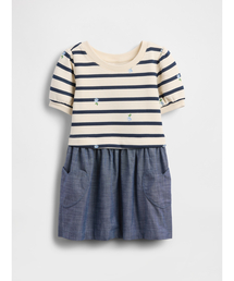 GAP（ギャップ）の「ヴィンテージソフトミックスメディア ワンピース (幼児・ベビー)（ワンピース・キッズ）」