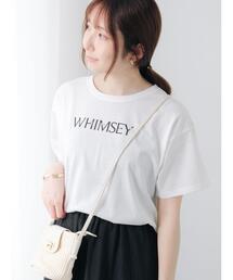 Te chichi TERRASSE（テチチテラス）の「フラワーロゴプリントTシャツ（Tシャツ/カットソー）」