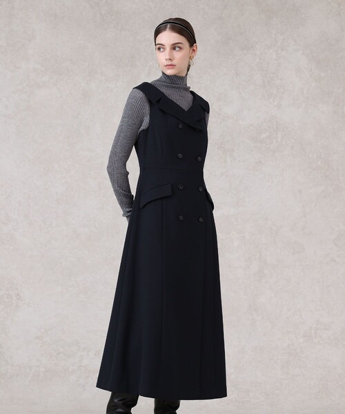 ポリツイルオフショルワンピース（ワンピース）｜ANAYI（アナイ）の