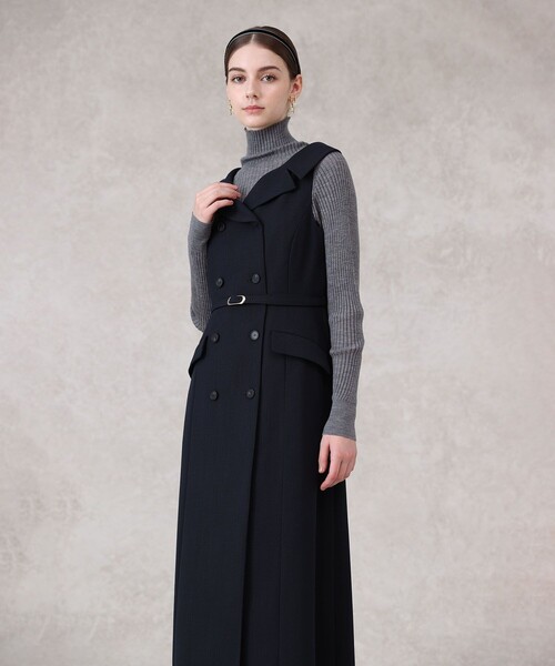 ポリツイルオフショルワンピース（ワンピース）｜ANAYI（アナイ）の