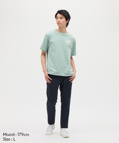 le coq sportif(ルコックスポルティフ)の「【ルコックスポルティフ】グラフィック吸汗半袖Tシャツ(Tシャツ/カットソー・メンズ・エメラルド/ホワイト/ネイビー/イエロー・M/L/XL/XXL/S)」の19枚目の写真