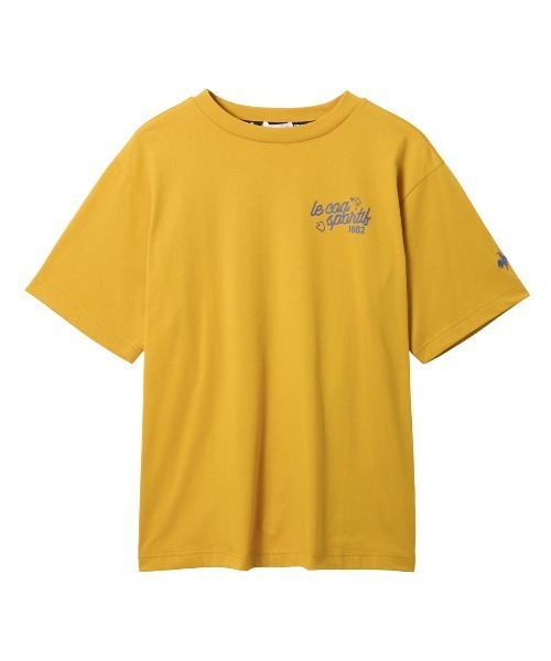 le coq sportif(ルコックスポルティフ)の「【ルコックスポルティフ】グラフィック吸汗半袖Tシャツ(Tシャツ/カットソー・メンズ・エメラルド/ホワイト/ネイビー/イエロー・M/L/XL/XXL/S)」の11枚目の写真