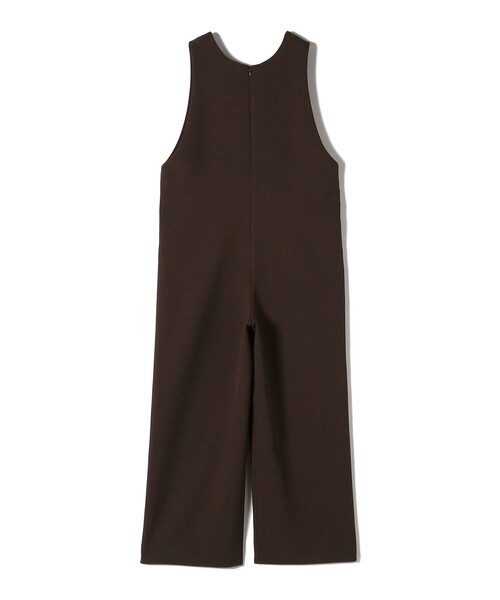SHIPS（シップス）の「〈手洗い可能〉ハイカウント ダブルクロス オールインワン（つなぎ/オールインワン・レディース・ブラウン/ブラック・ONE SIZE）」の11枚目の写真
