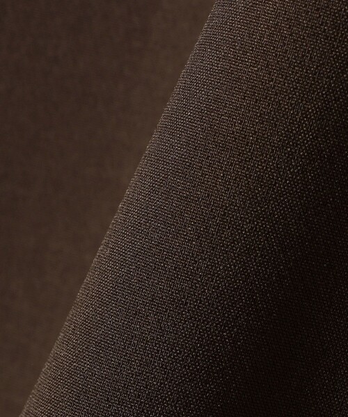 SHIPS（シップス）の「〈手洗い可能〉ハイカウント ダブルクロス オールインワン（つなぎ/オールインワン・レディース・ブラウン/ブラック・ONE SIZE）」の19枚目の写真