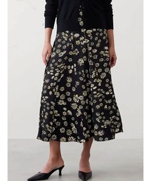 BANANA REPUBLIC FACTORY STORE ゴデットツイル ミディスカート