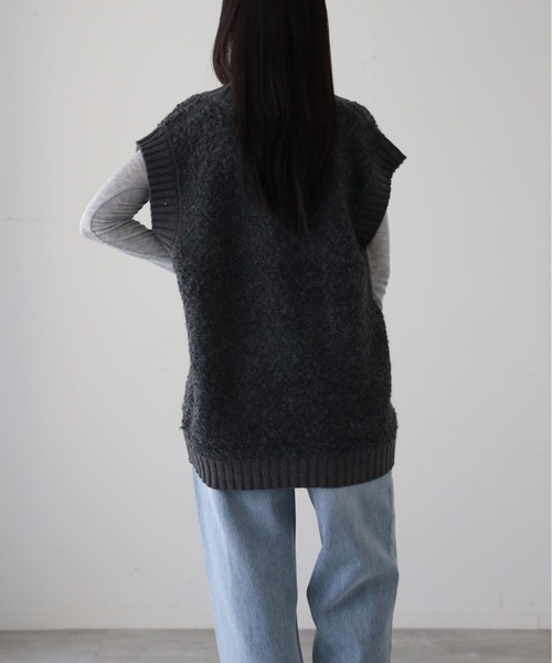 model：164cm. 着用サイズ：FREE