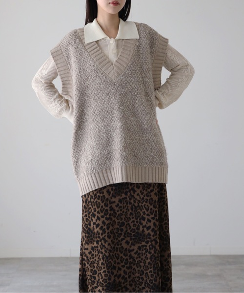 model：164cm. 着用サイズ：FREE
