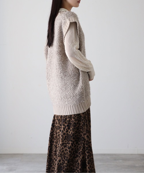 model：164cm. 着用サイズ：FREE
