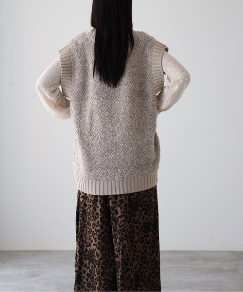 model：164cm. 着用サイズ：FREE