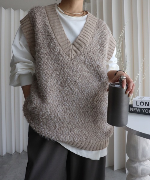 model：164cm. 着用サイズ：FREE