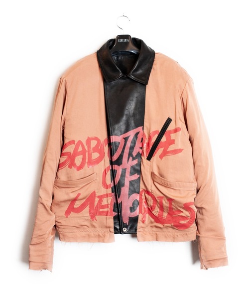 SEVESKIG（セヴシグ）の「SEVESKIG/セブシグ/DOUBLE RIDERS_LT-SV-NRS-1002（ライダースジャケット・メンズ・ブラック・SMALL/MEDIUM/LARGE/X-LARGE）」の7枚目の写真