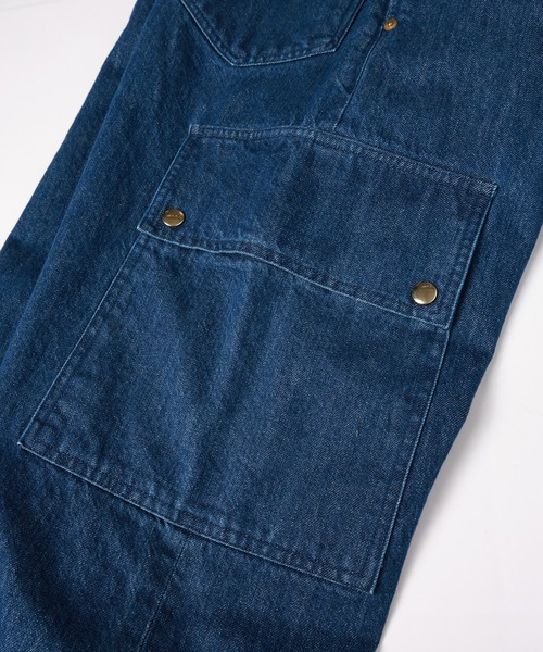 CULLNI(クルニ)の「Cargo Extra Wide Denim Pants with Long Belt(デニムパンツ・メンズ・ブラック/ネイビー/ブルー・2/1/0)」の12枚目の写真