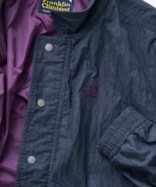Franklin Climbing（フランクリンクライミング）の「【Franklin climbing】アルパインビンテージ加工ジャケット（ナイロンジャケット・レディース・チャコールグレー/ネイビー/カーキ/グレイッシュベージュ・MEDIUM/LARGE）」の19枚目の写真