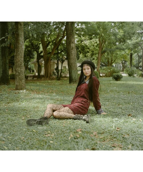 Ray BEAMS(レイビームス)の「【別注】YanYan / June Dress(ワンピース・レディース・ワイン・SMALL)」の6枚目の写真