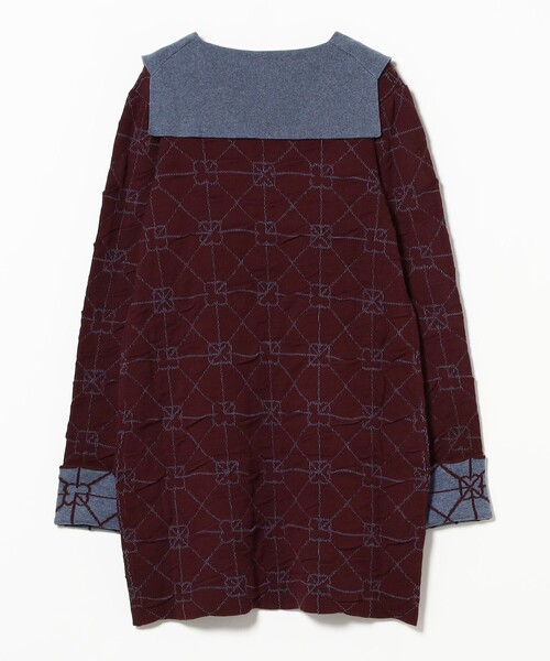 Ray BEAMS(レイビームス)の「【別注】YanYan / June Dress(ワンピース・レディース・ワイン・SMALL)」の12枚目の写真