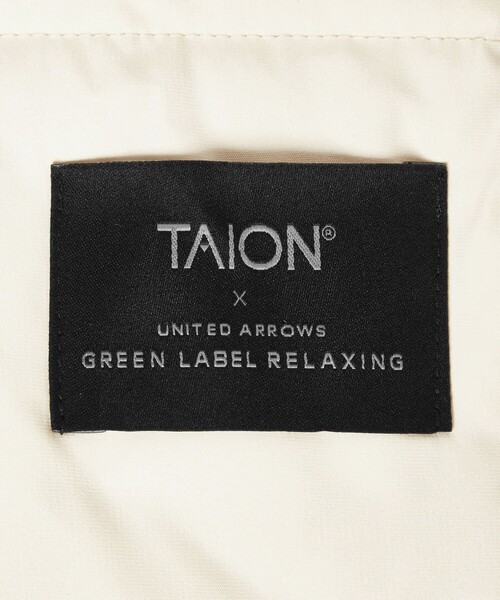 TAION（タイオン）の「【別注】＜TAION＞ダウンボア マフラー（マフラー・レディース・モカ/オフホワイト/ブラック・FREE）」の17枚目の写真