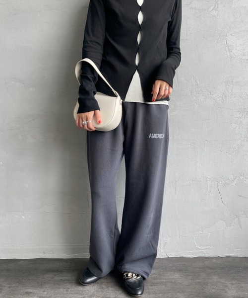 Americana/アメリカーナ] 別注 ロゴプリント スウェットパンツ