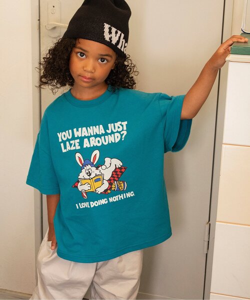 BREEZE（ブリーズ）の「【BREEZE NEW JACK】６柄ストリートTシャツ_ジュニア対応（Tシャツ/カットソー・キッズ・エメラルド/グリーン/オフホワイト/イエロー/ピンク/ブラック・100/160/120/110/90/150/140/130）」の5枚目の写真