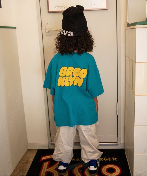 BREEZE（ブリーズ）の「【BREEZE NEW JACK】６柄ストリートTシャツ_ジュニア対応（Tシャツ/カットソー・キッズ・エメラルド/グリーン/オフホワイト/イエロー/ピンク/ブラック・100/160/120/110/90/150/140/130）」の11枚目の写真
