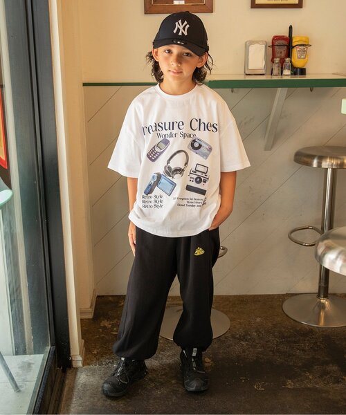 BREEZE（ブリーズ）の「【BREEZE NEW JACK】６柄ストリートTシャツ_ジュニア対応（Tシャツ/カットソー・キッズ・エメラルド/グリーン/オフホワイト/イエロー/ピンク/ブラック・100/160/120/110/90/150/140/130）」の12枚目の写真