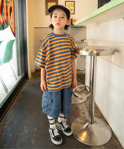 BREEZE（ブリーズ）の「【BREEZE NEW JACK】６柄ストリートTシャツ_ジュニア対応（Tシャツ/カットソー・キッズ・エメラルド/グリーン/オフホワイト/イエロー/ピンク/ブラック・100/160/120/110/90/150/140/130）」の18枚目の写真