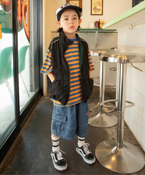 BREEZE（ブリーズ）の「【BREEZE NEW JACK】６柄ストリートTシャツ_ジュニア対応（Tシャツ/カットソー・キッズ・エメラルド/グリーン/オフホワイト/イエロー/ピンク/ブラック・100/160/120/110/90/150/140/130）」の19枚目の写真