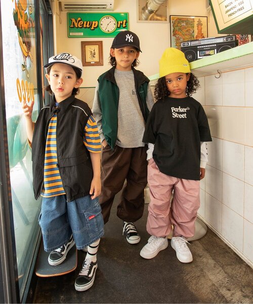 BREEZE（ブリーズ）の「【BREEZE NEW JACK】６柄ストリートTシャツ_ジュニア対応（Tシャツ/カットソー・キッズ・エメラルド/グリーン/オフホワイト/イエロー/ピンク/ブラック・100/160/120/110/90/150/140/130）」の20枚目の写真