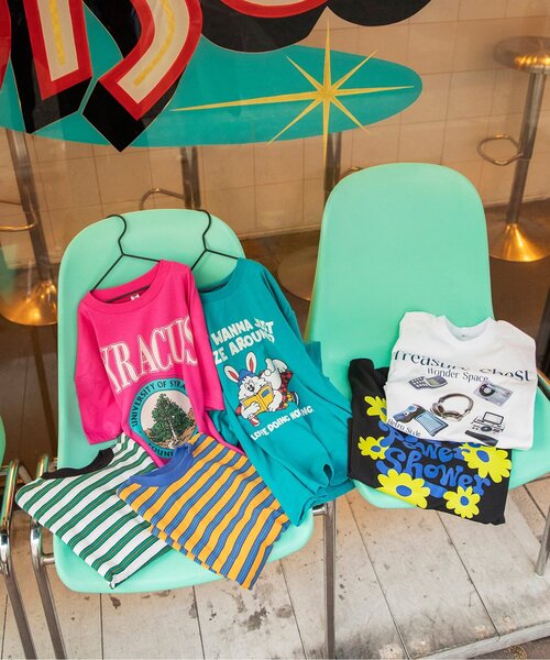 BREEZE（ブリーズ）の「【BREEZE NEW JACK】６柄ストリートTシャツ_ジュニア対応（Tシャツ/カットソー・キッズ・エメラルド/グリーン/オフホワイト/イエロー/ピンク/ブラック・100/160/120/110/90/150/140/130）」の22枚目の写真